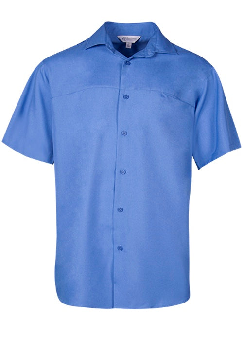 SPRINGFIELD DELETED SHIRT M - MID BLUE