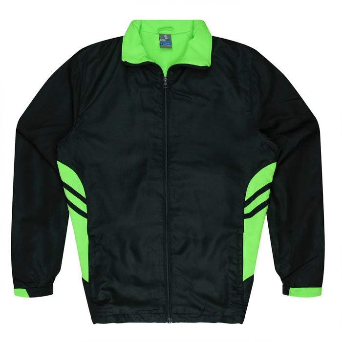 TASMAN DELETED TRACK TOP M - BLACK/NEON GREEN